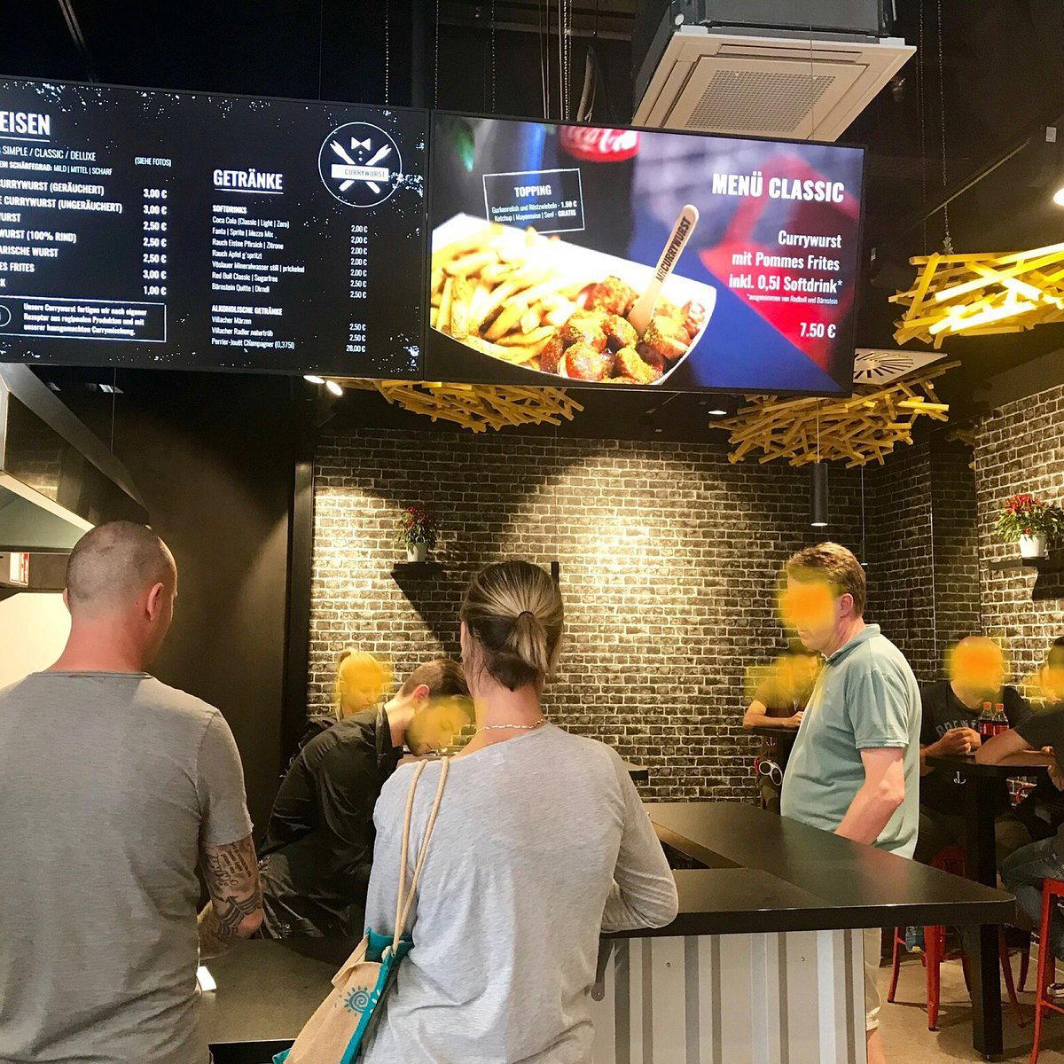 MR CURRYWURST restaurant in Vosendorf, Austria