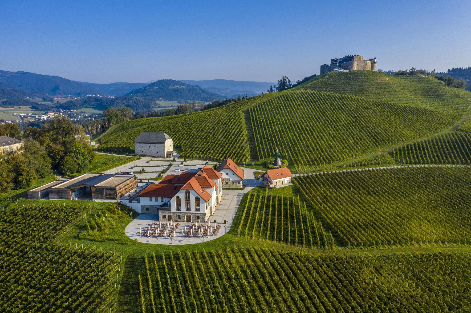 Burg Taggenbrunn restaurant in Taggenbrunn, Austria