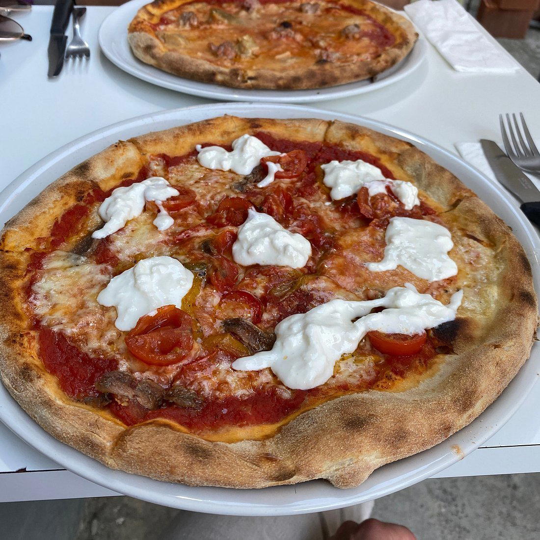 K&Pris Pizzeria restaurant in Riomaggiore, Italy
