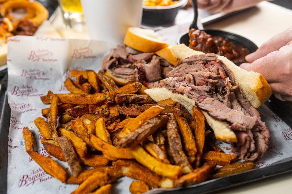Arthur Bryant's Barbeque restaurant in Kansas City