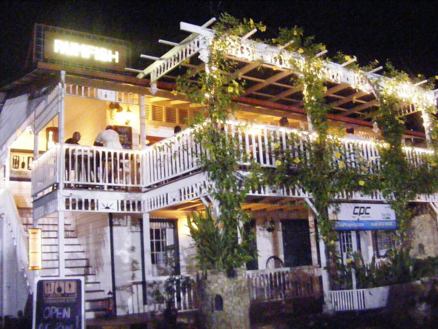 Rumfish Y Vino restaurant in Placencia Village, Belize