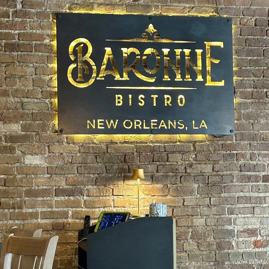 Baronne Bistro restaurant in New Orleans, United States