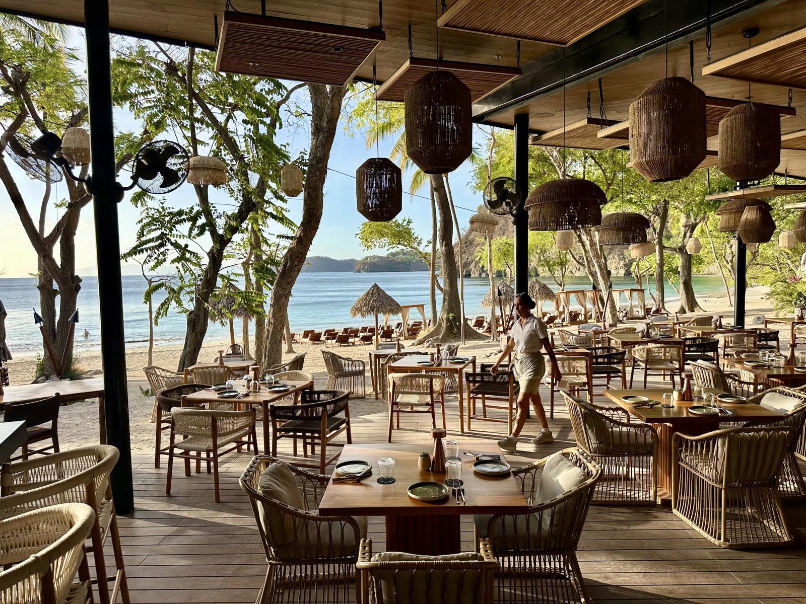 Virador Beach Club restaurant in Guanacaste, Costa Rica