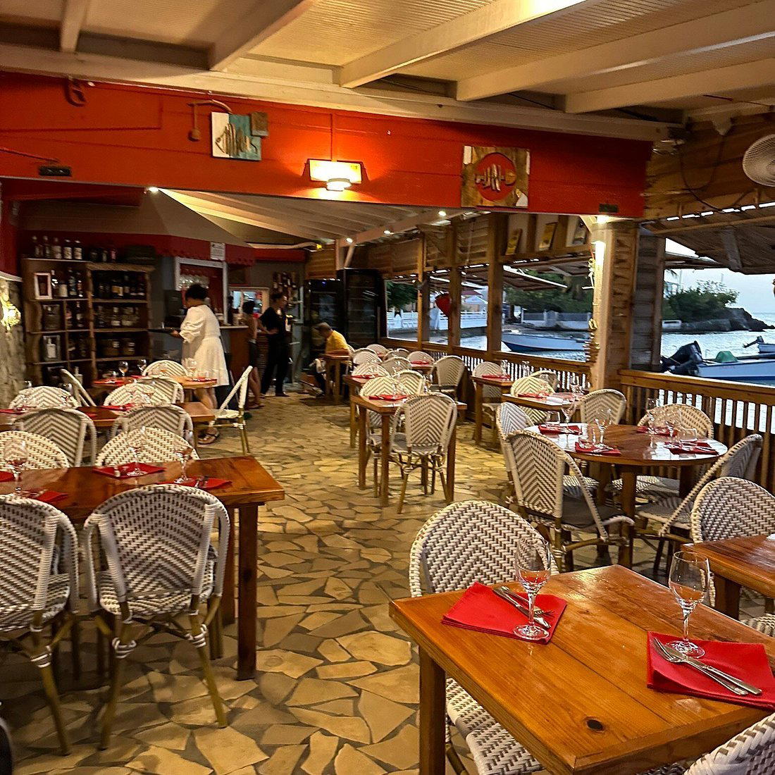 Ti Kaz'la restaurant in Terre De Haut