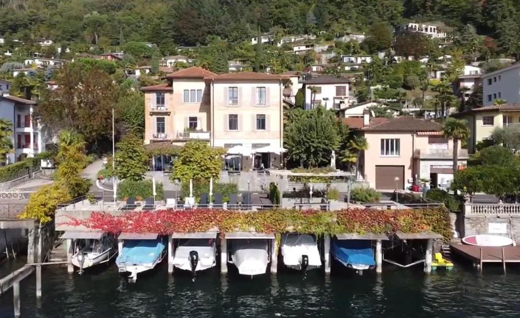 Arbostora Charme restaurant in Morcote, Switzerland