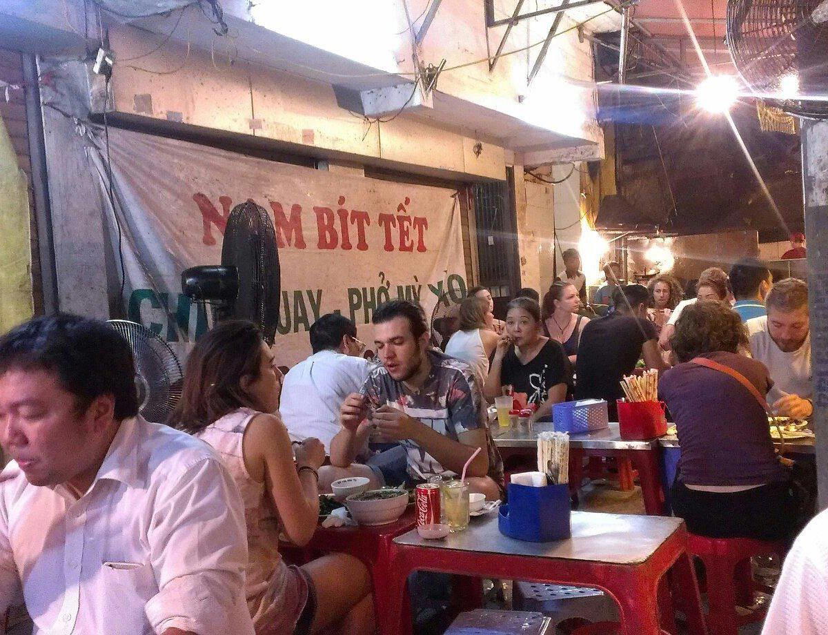 Bittet Hải Tý restaurant in Hanoi, Vietnam