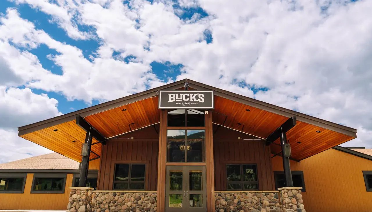 Buck's Big Sky restaurant in Gallatin Gateway, United States