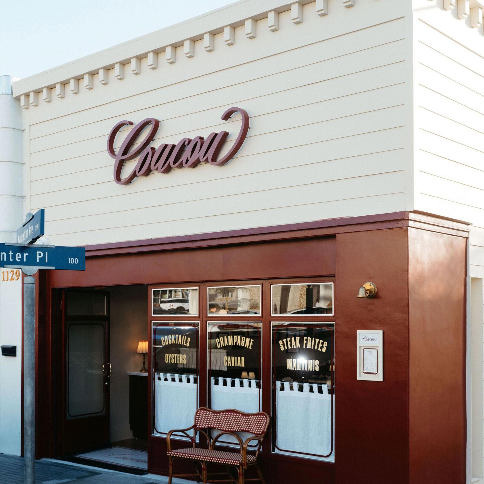 Coucou restaurant in Manhattan Beach