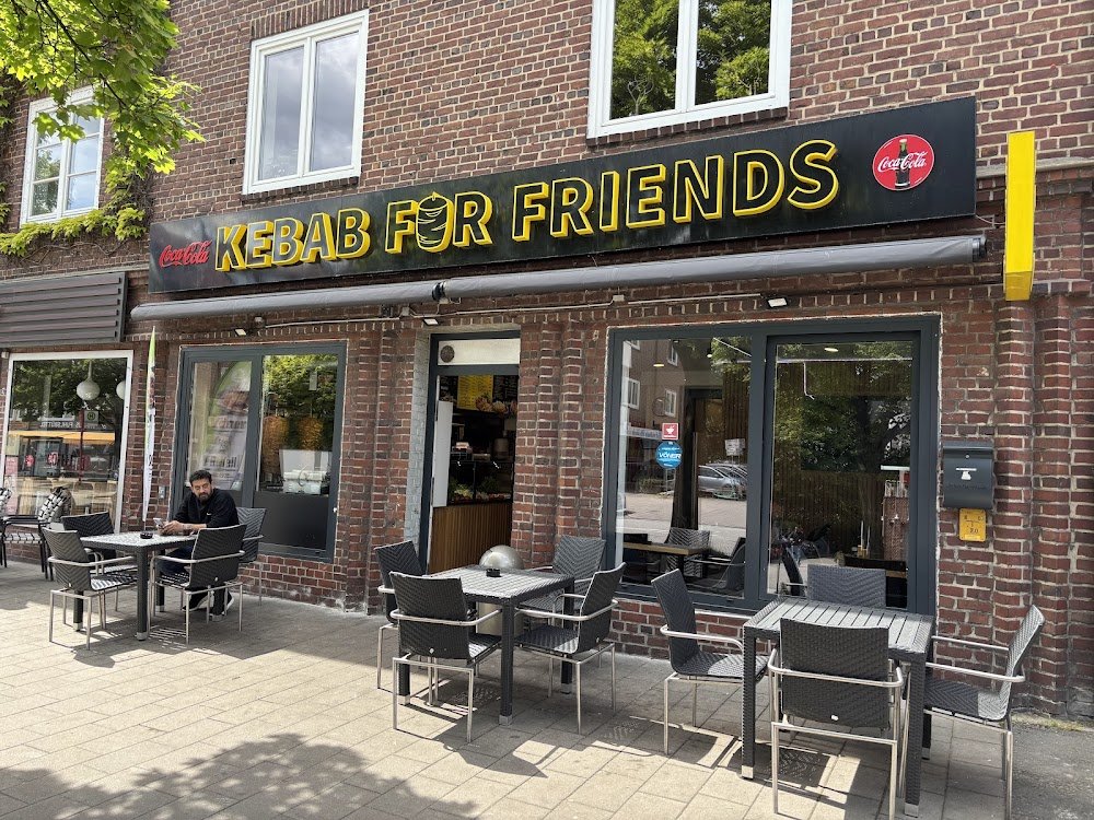 Kebab for Friends restaurant in Hamburg, Germany