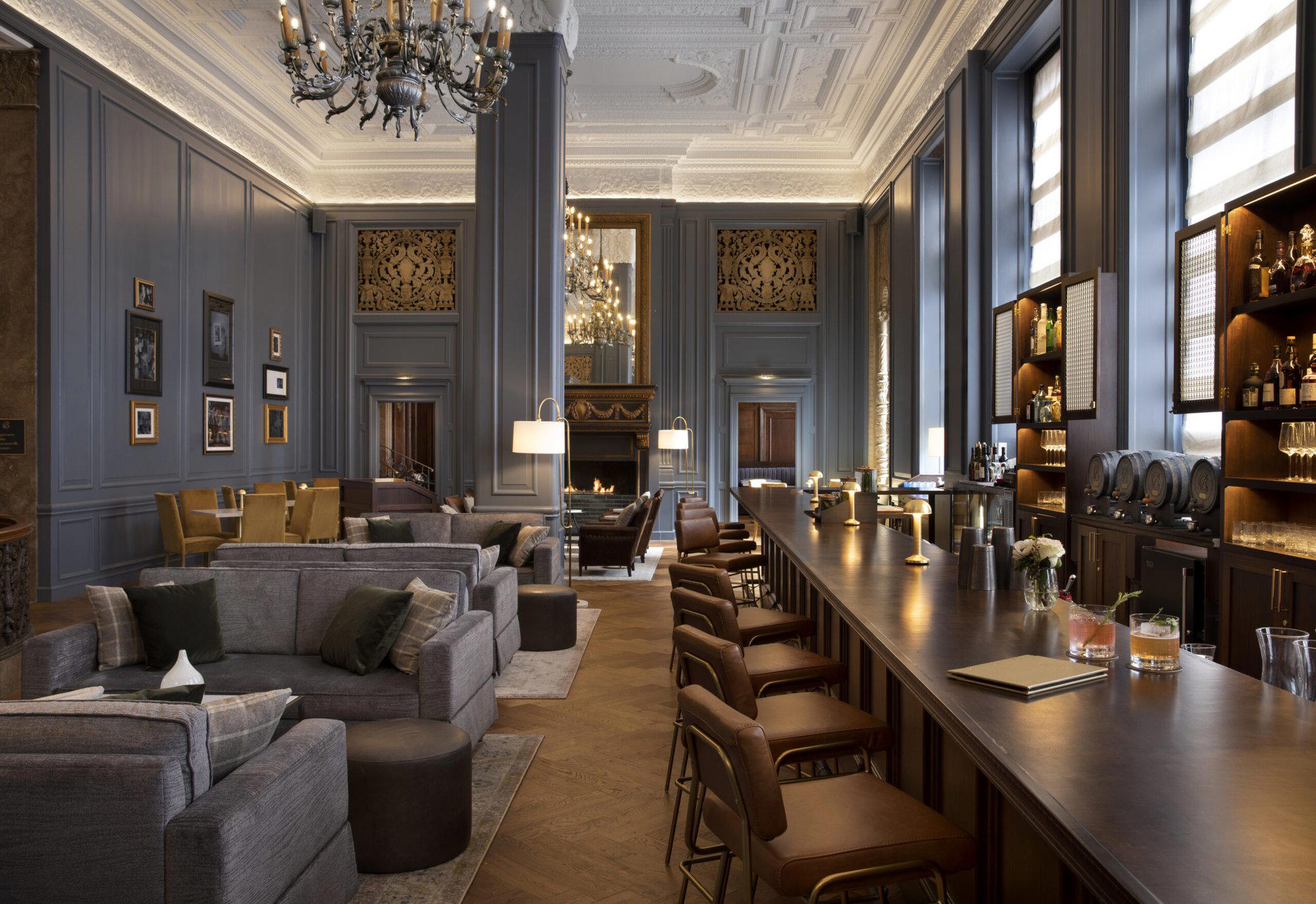 The Post Room restaurant in San Francisco, United States