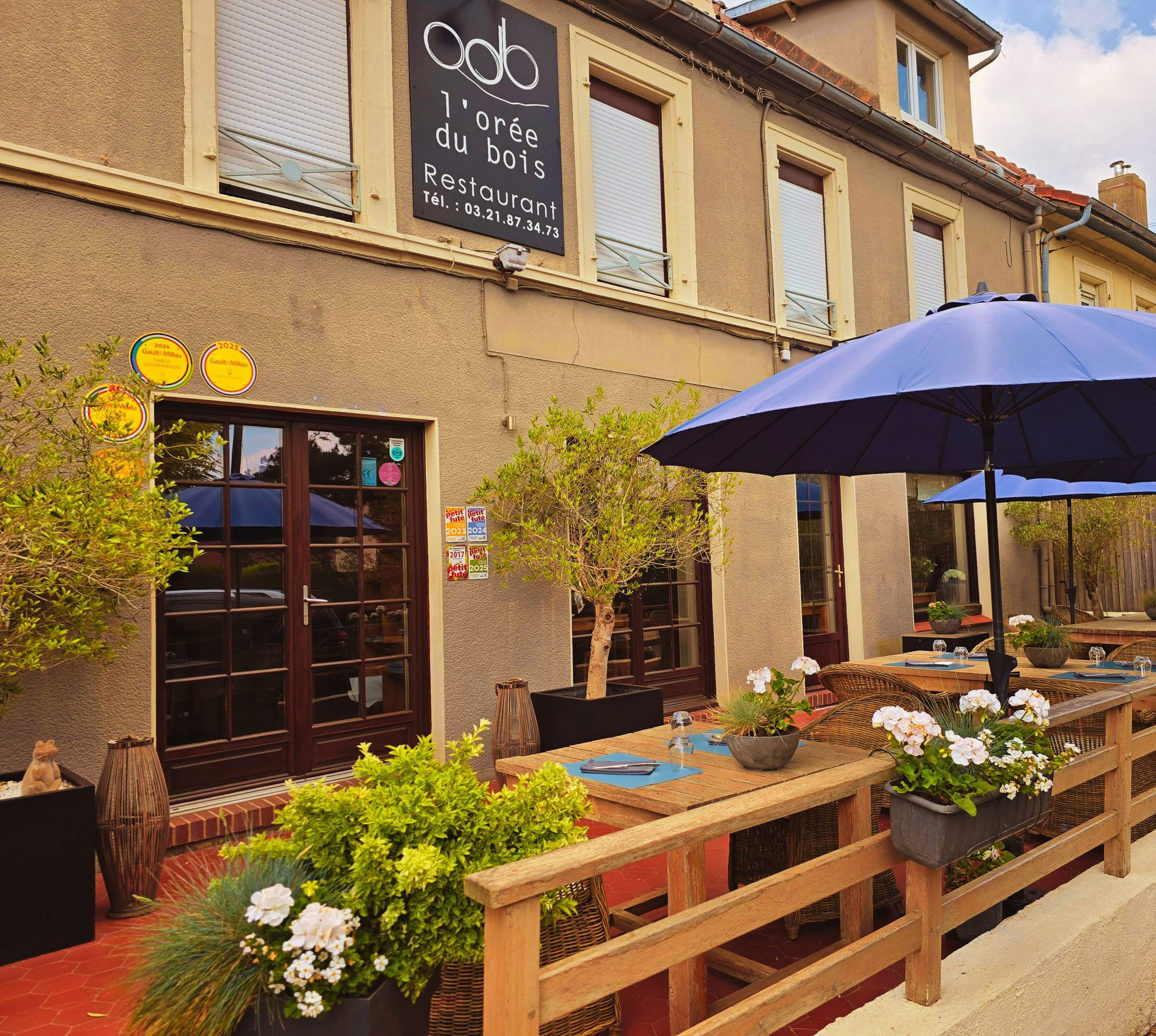 L'Orée du Bois, Restaurant in Condette