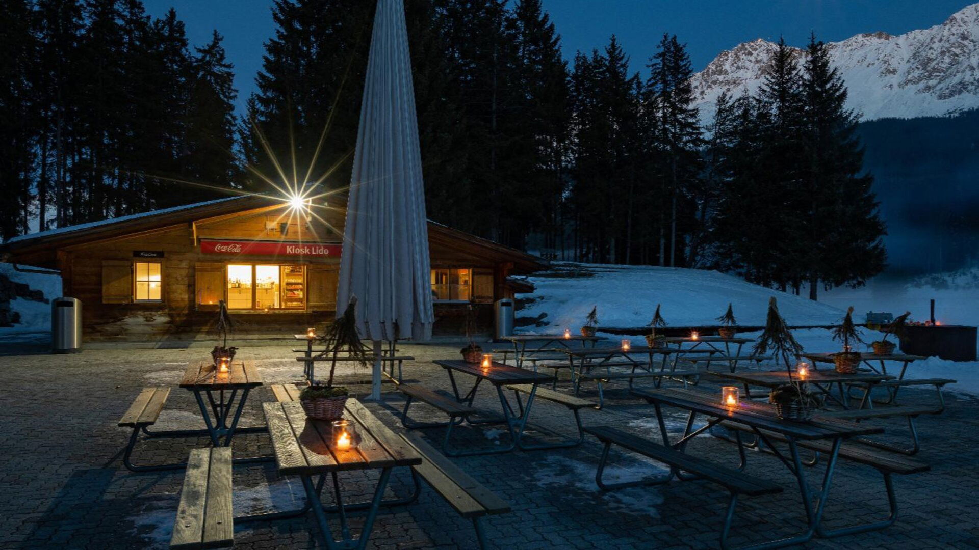 Kiosk Lido, Restaurant in Lenzerheide