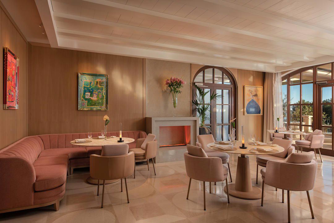 Es Fum restaurant in Costa D En Blanes, Spain
