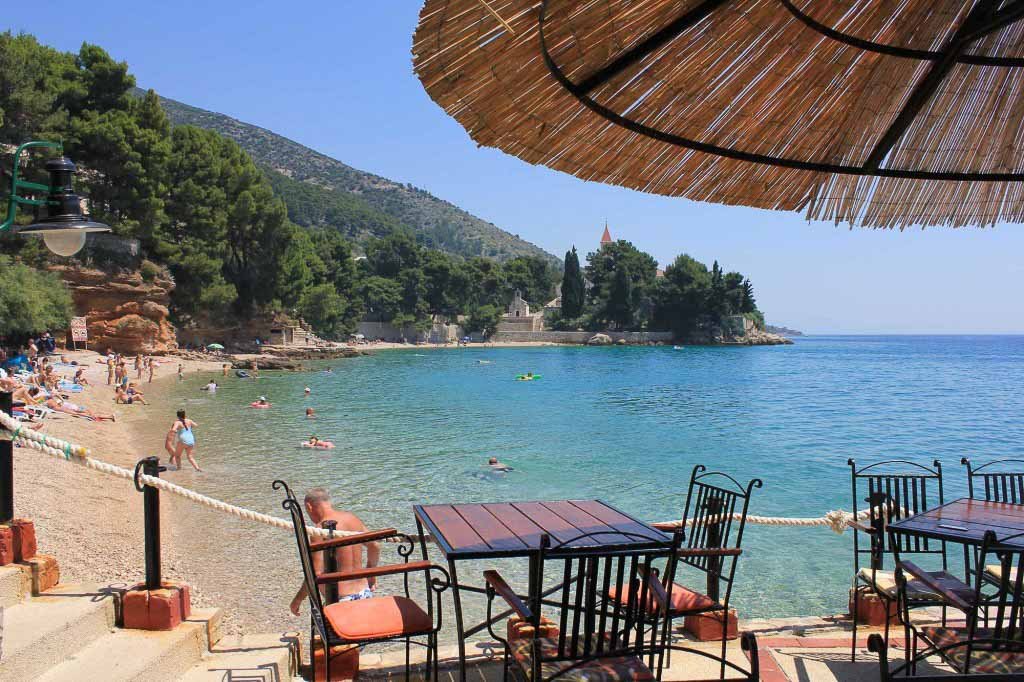 Ribarska Kućica restaurant in Bol, Croatia