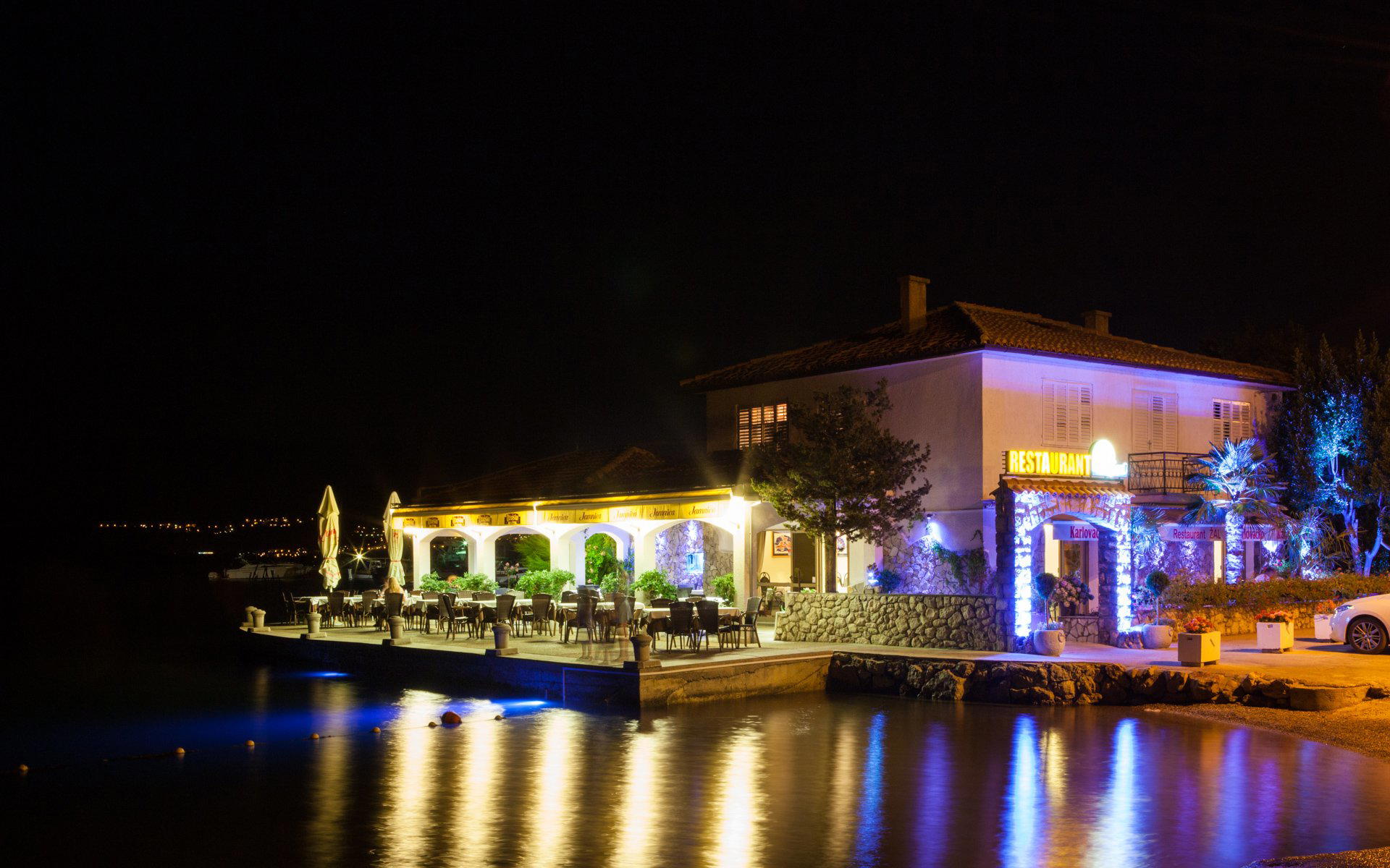Žal restaurant in Klimno, Croatia
