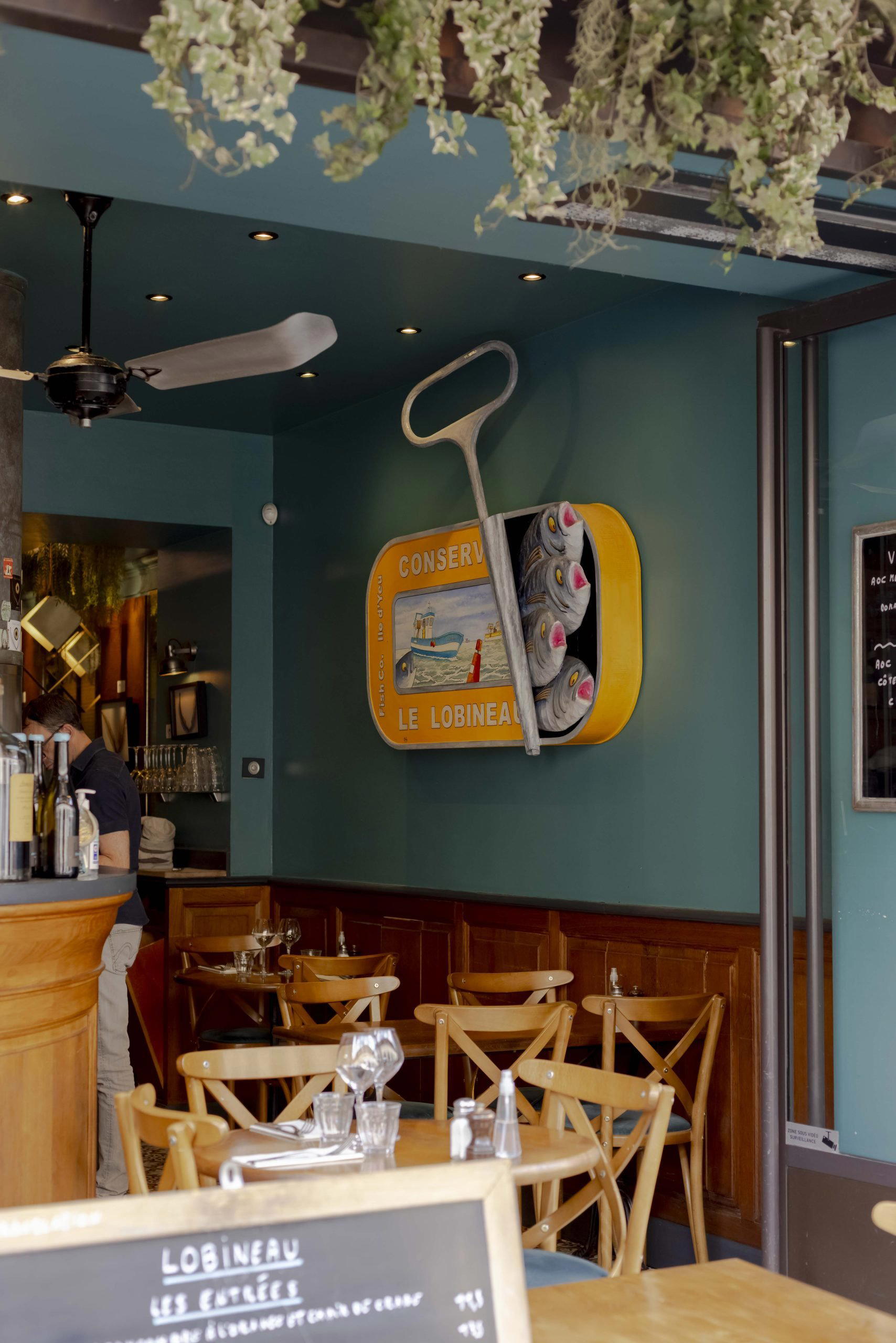 Lobineau restaurant in Paris, France