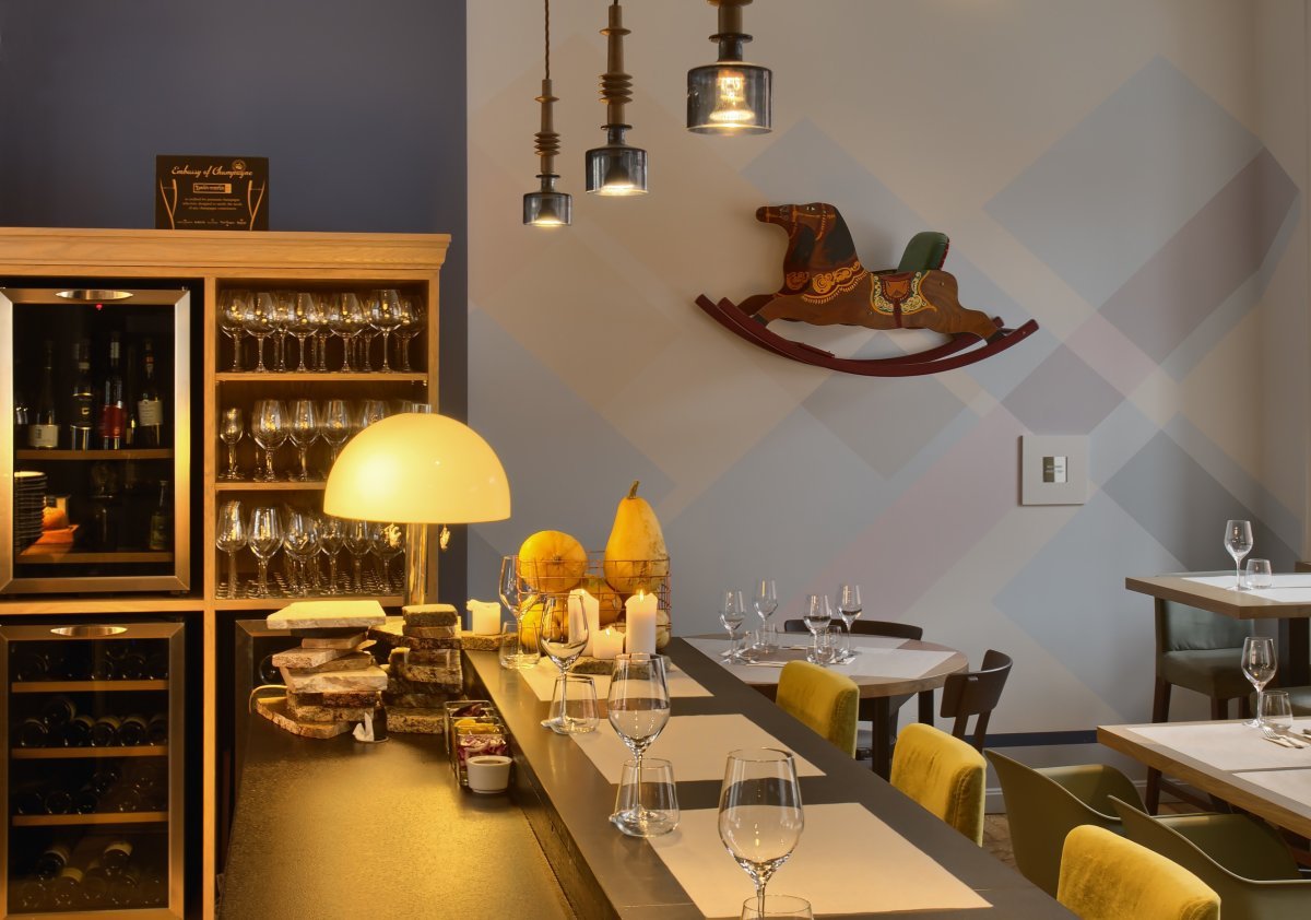 Three restaurant in Riga, Latvia