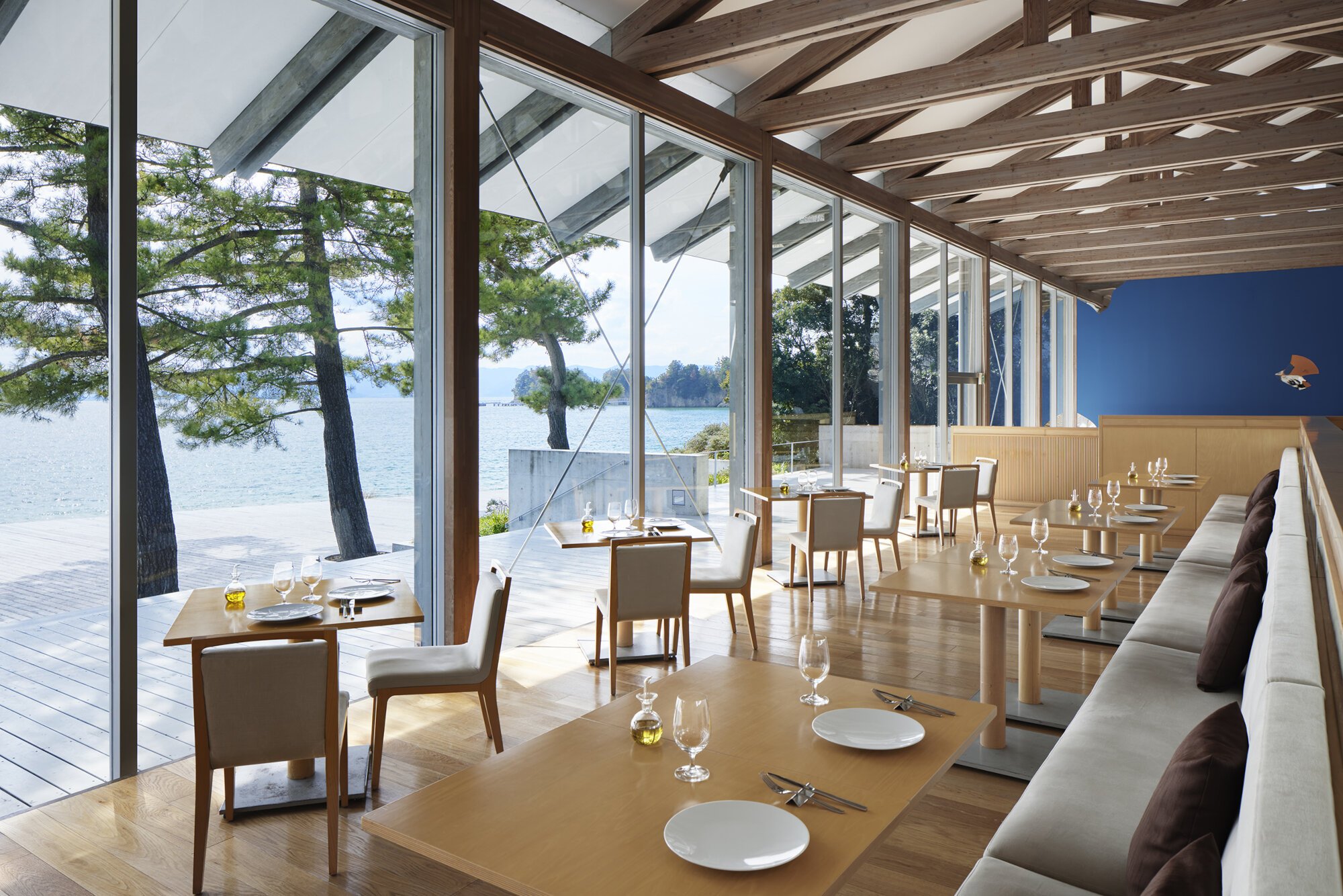 Issen at Benesse House restaurant in Naoshima, Japan