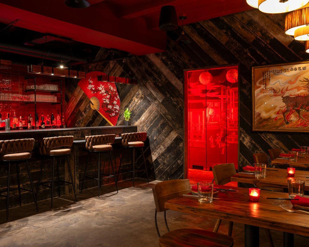 Singing Tiger restaurant in Washington DC, United States