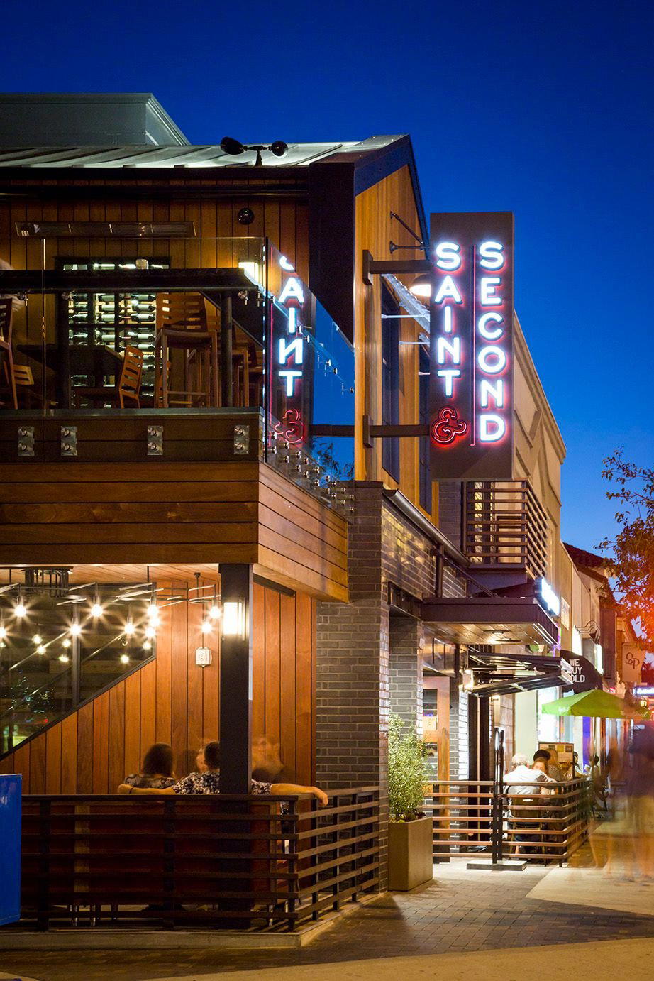 Saint & Second restaurant in Long Beach, United States