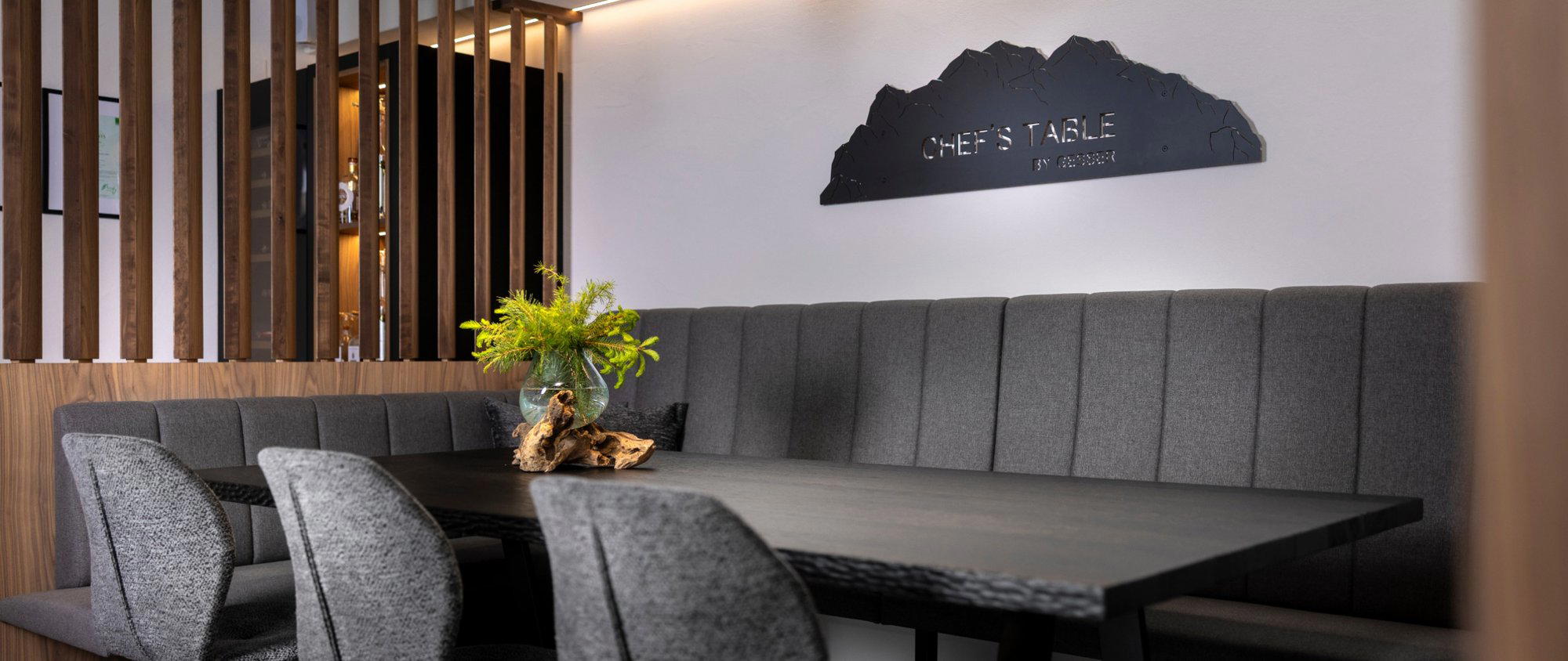 Chef's Table by Gesser restaurant in Sillian, Austria