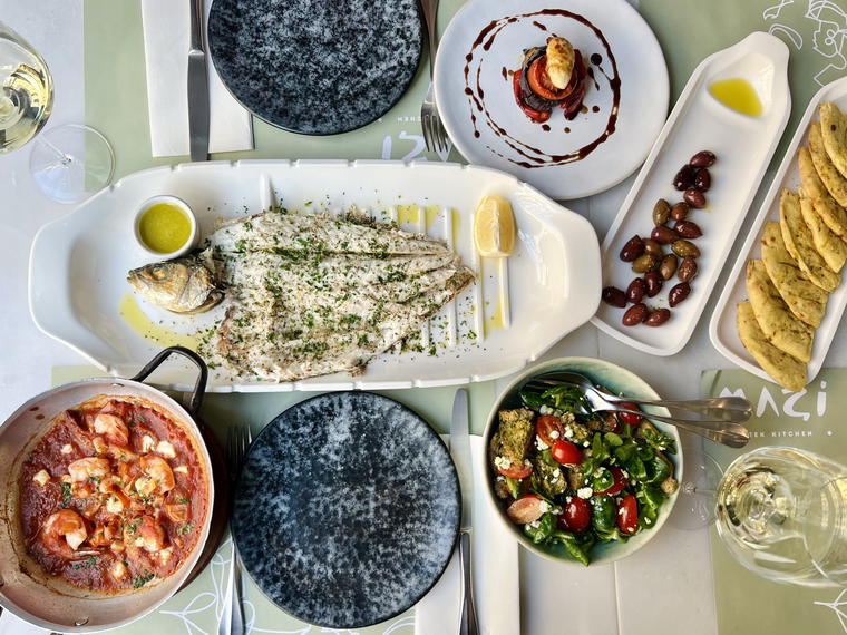 Mazi Greek Kitchen, Budapest, Hungary