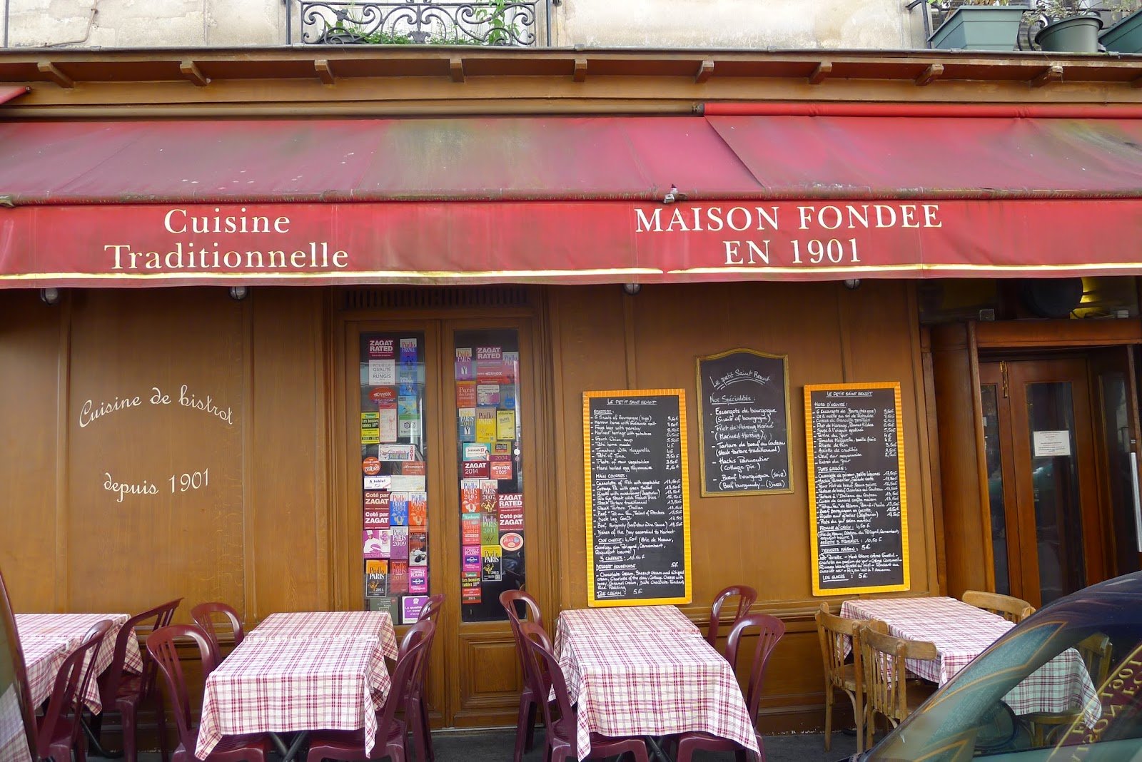 Le Petit Saint-Benoit, Restaurant in Paris