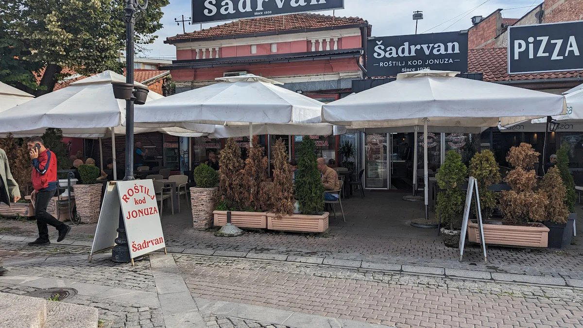 Šadrvan Roštilj kod Jonuza restaurant in Novi Pazar