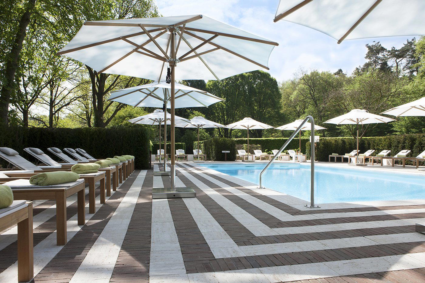 Het Poolhouse restaurant in Leuvenum Ermelo, Netherlands