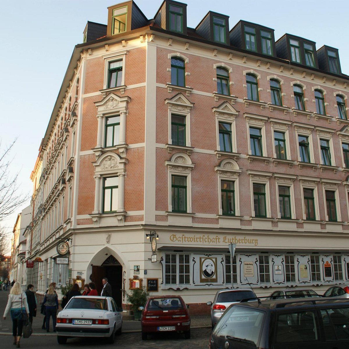 Lutherburg restaurant in Leipzig, Germany