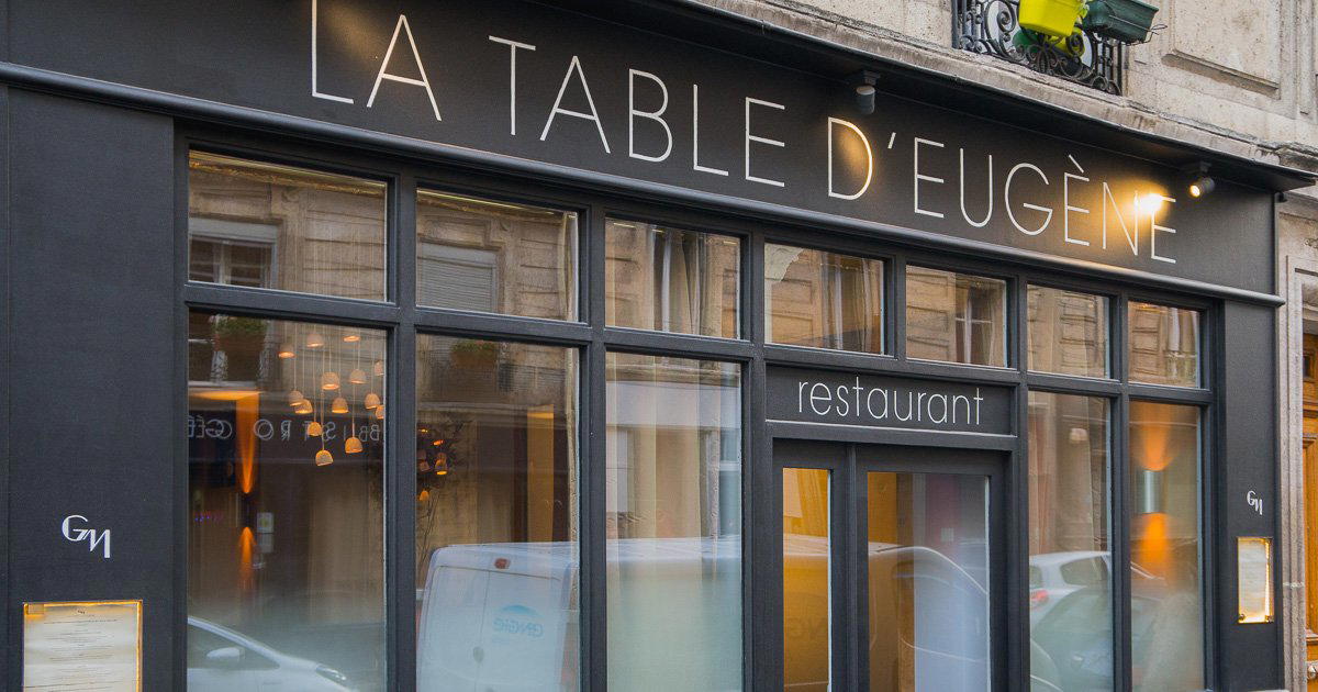 La Table d'Eugène restaurant in Paris, France