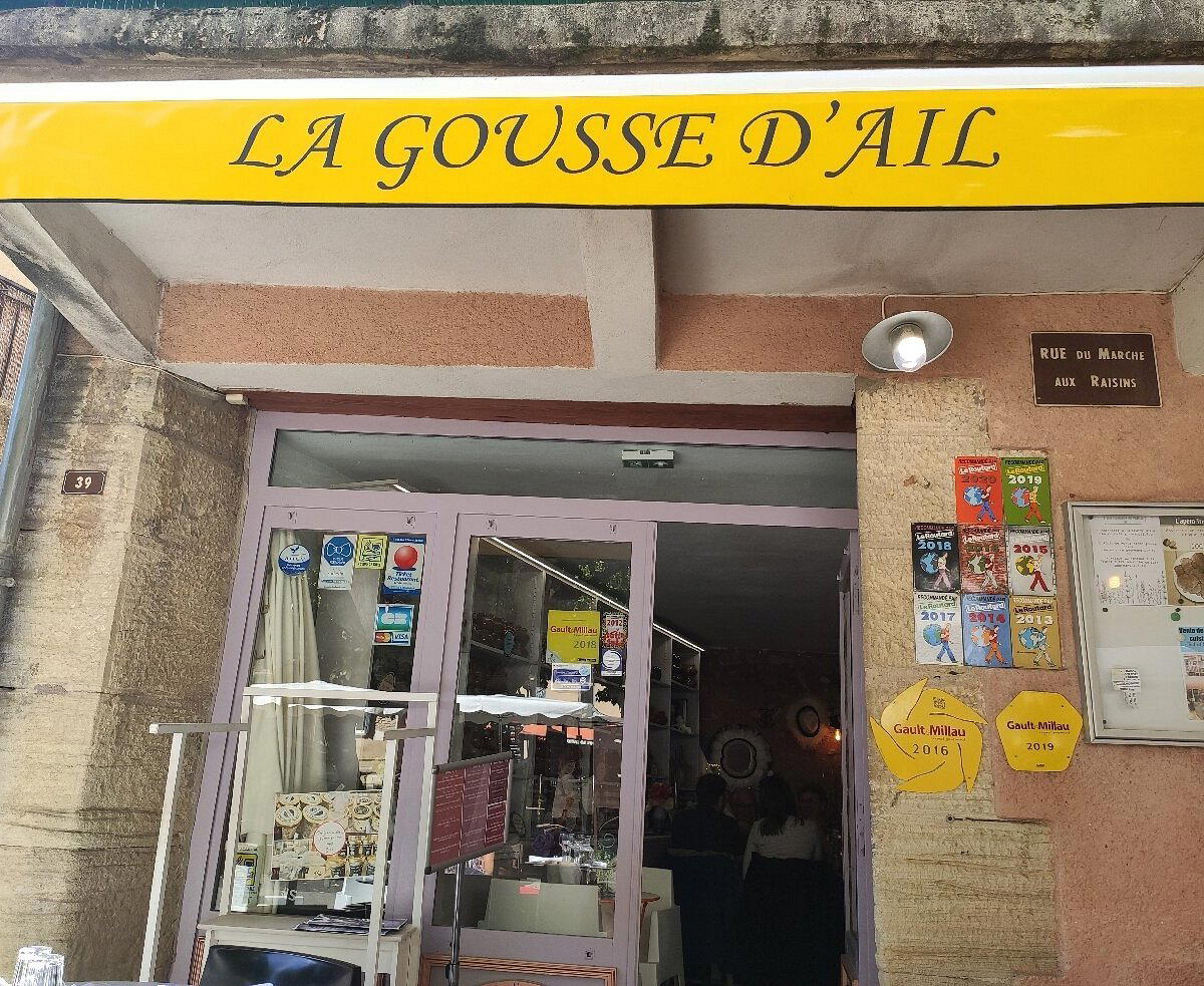 La Gousse d'Ail restaurant in Bedoin, France