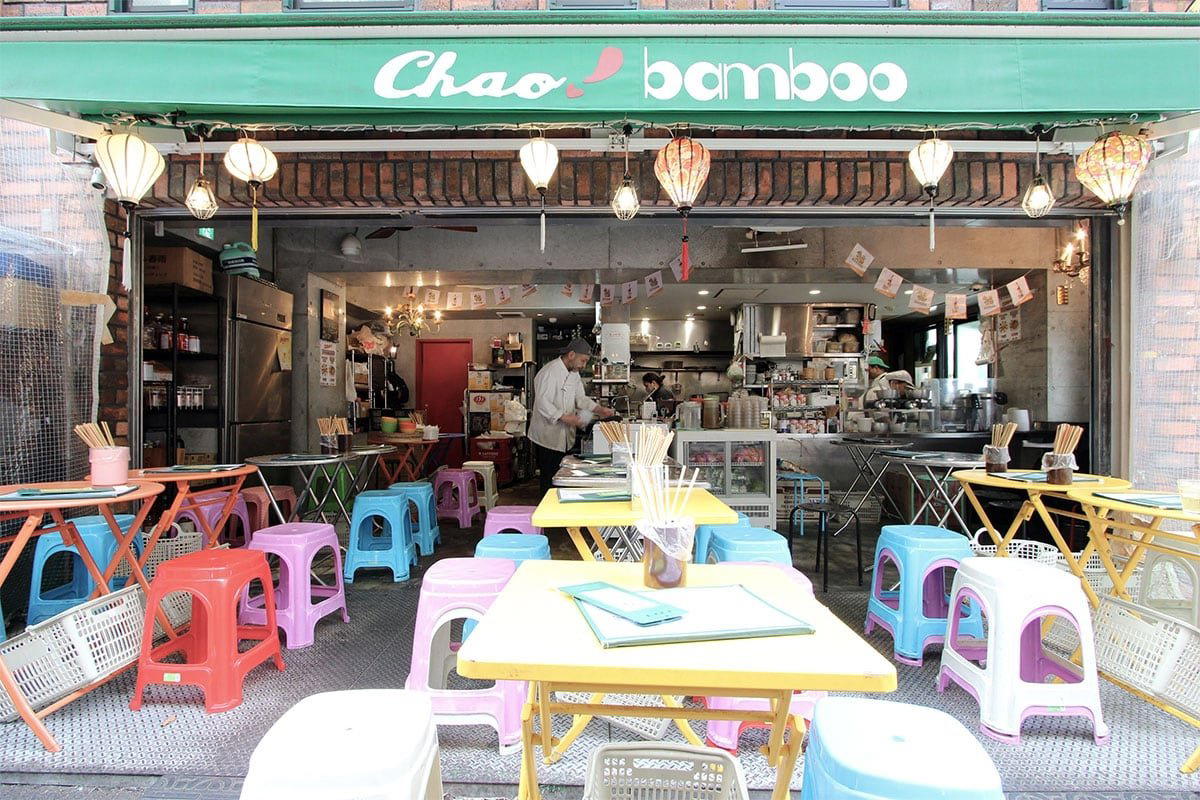 Chao Bamboo (チャオバンブー) restaurant in Tokyo, Japan