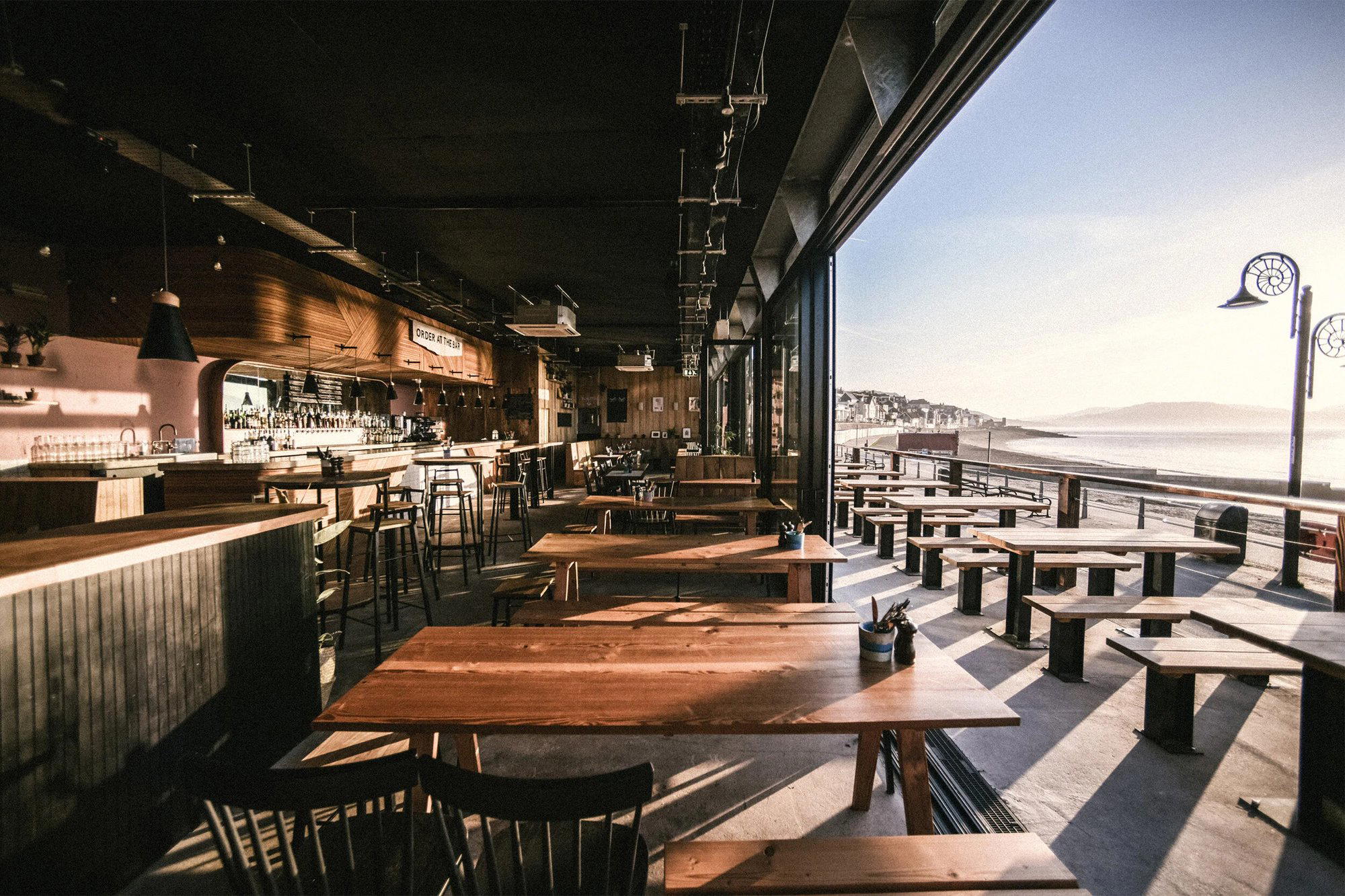 Swim restaurant in Lyme Regis, United Kingdom