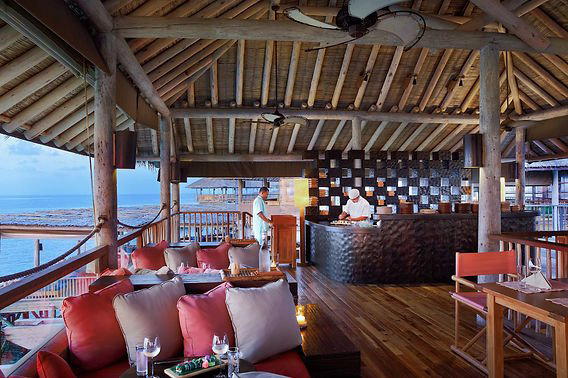 Kaji restaurant in Laamu Atoll