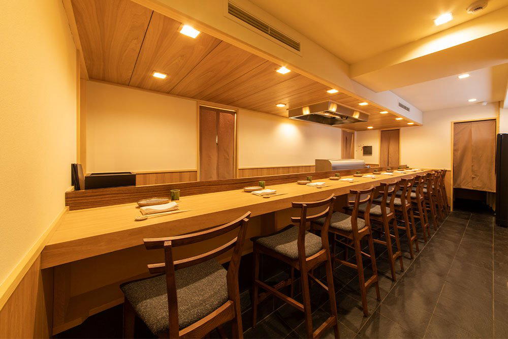 てんぷら前平 restaurant in Tokyo, Japan