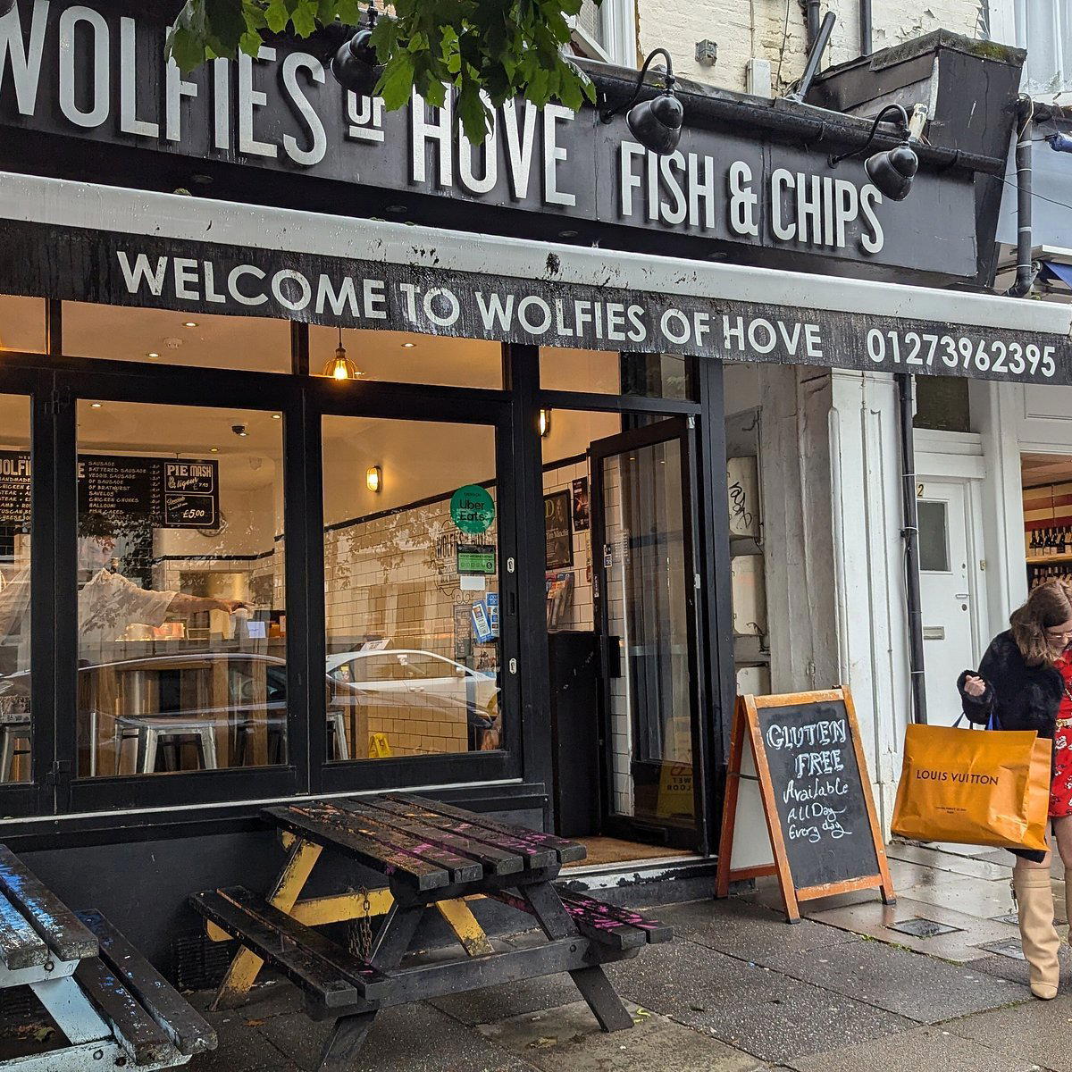 Wolfies Of Hove restaurant in Brighton and Hove, United Kingdom