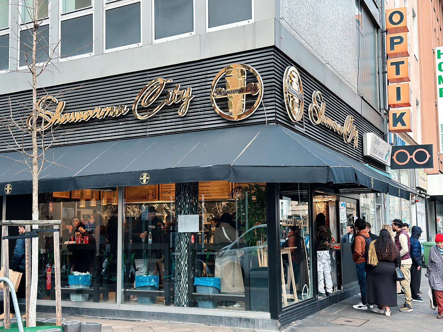 Shawarma city restaurant in Düsseldorf, Germany