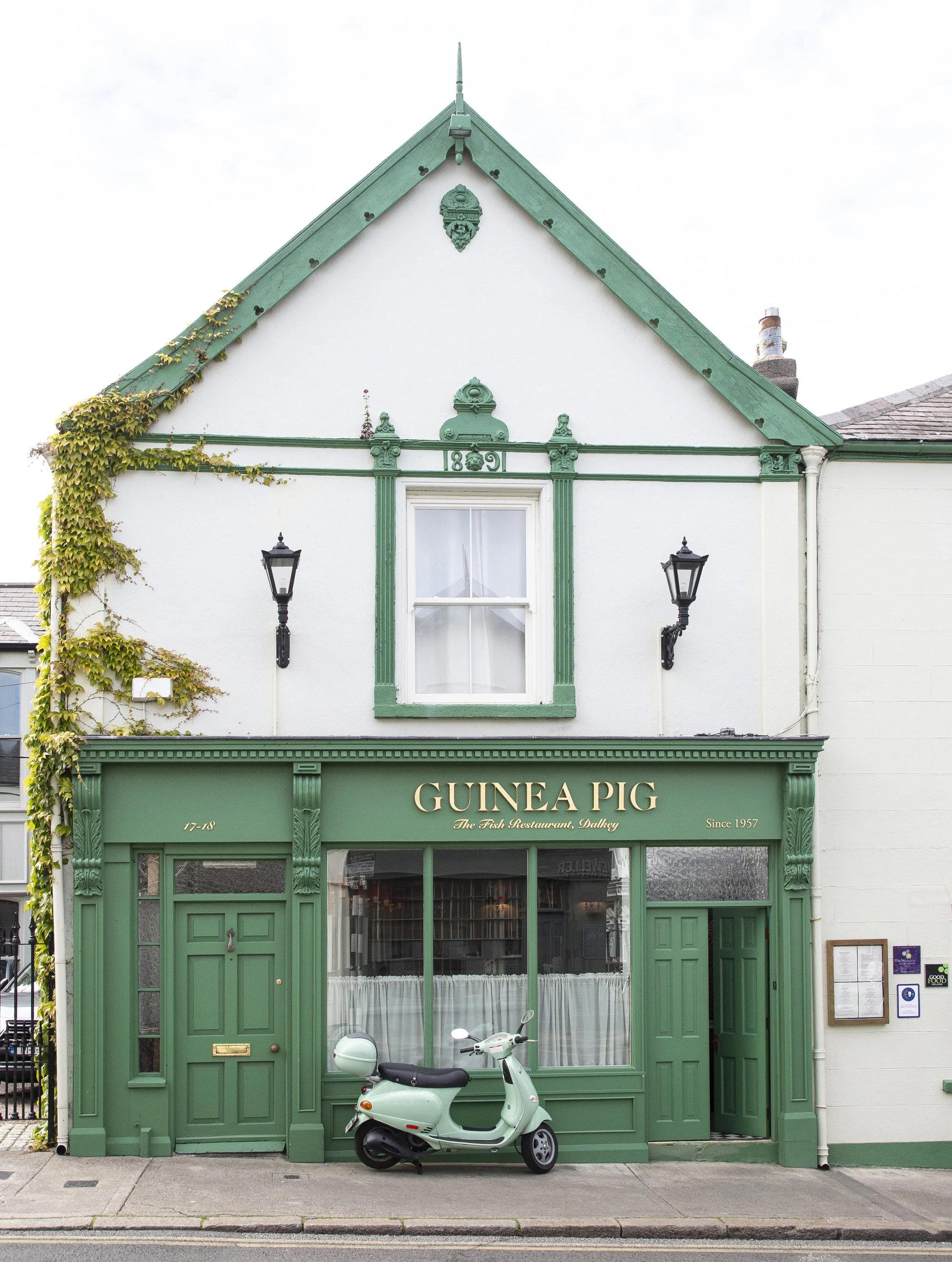 Guinea Pig restaurant in Dalkey, Ireland