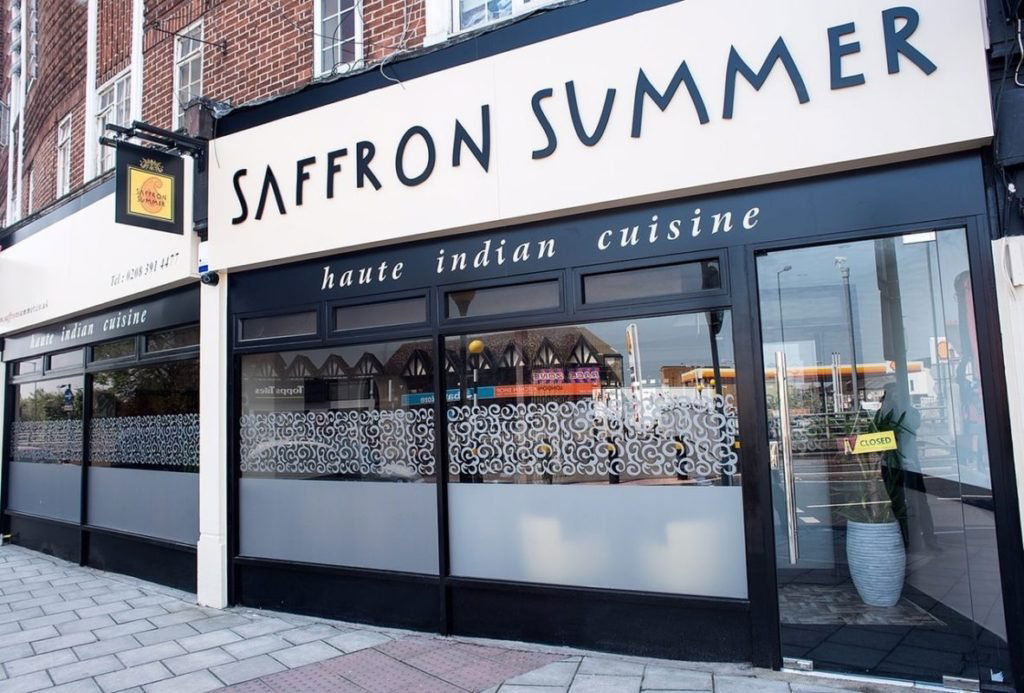 Saffron Summer, Restaurant in Chessington