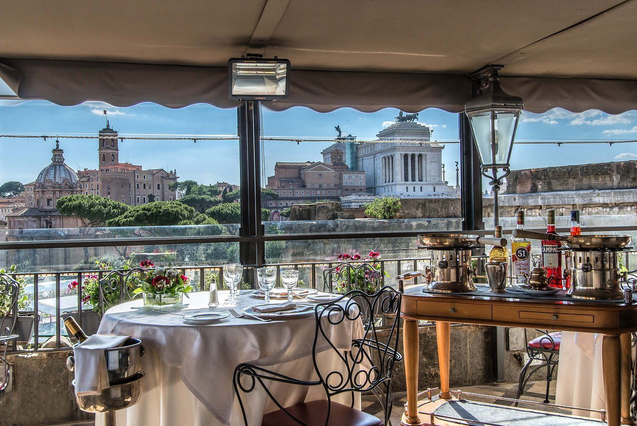 The Roof, Restaurant in Rome