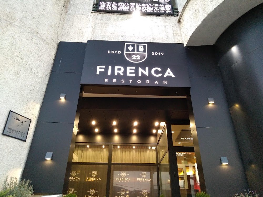 FIRENCA 22 restaurant in Novi Pazar, Serbia