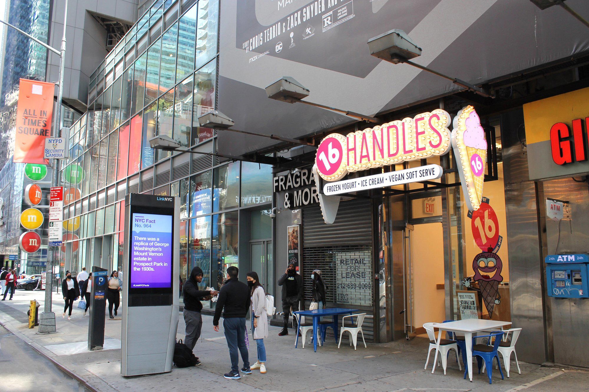 16 Handles restaurant in New York City, United States