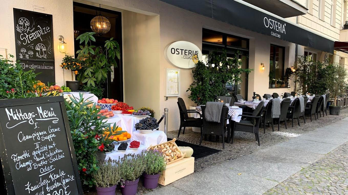 Osteria Culaccino restaurant in Berlin, Germany