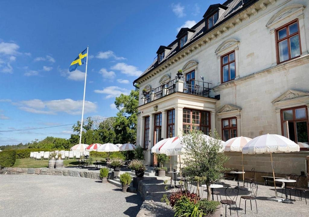 Görvälns slott restaurant in Järfälla, Sweden