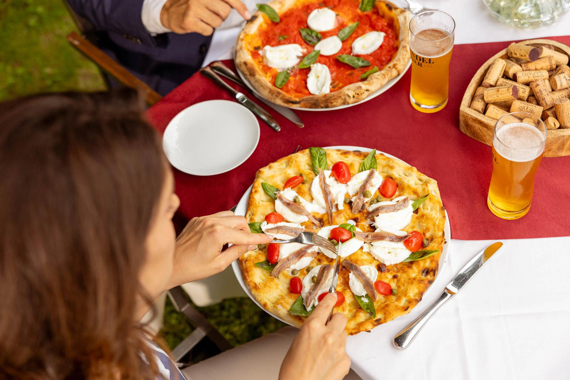 Pazeider Pizza Atelier restaurant in Marling, Italy