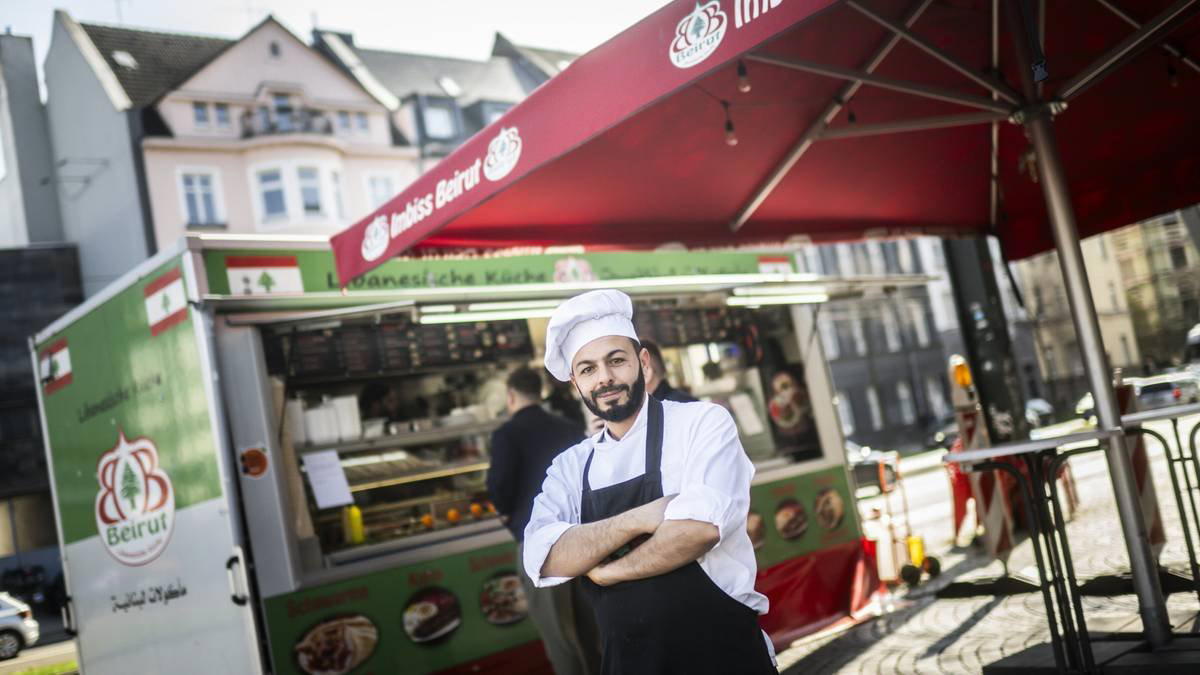 Imbiss Beirut restaurant in Düsseldorf, Germany
