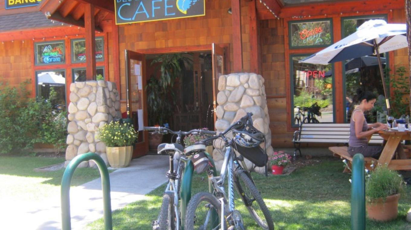 Café Blue restaurant in South Lake Tahoe