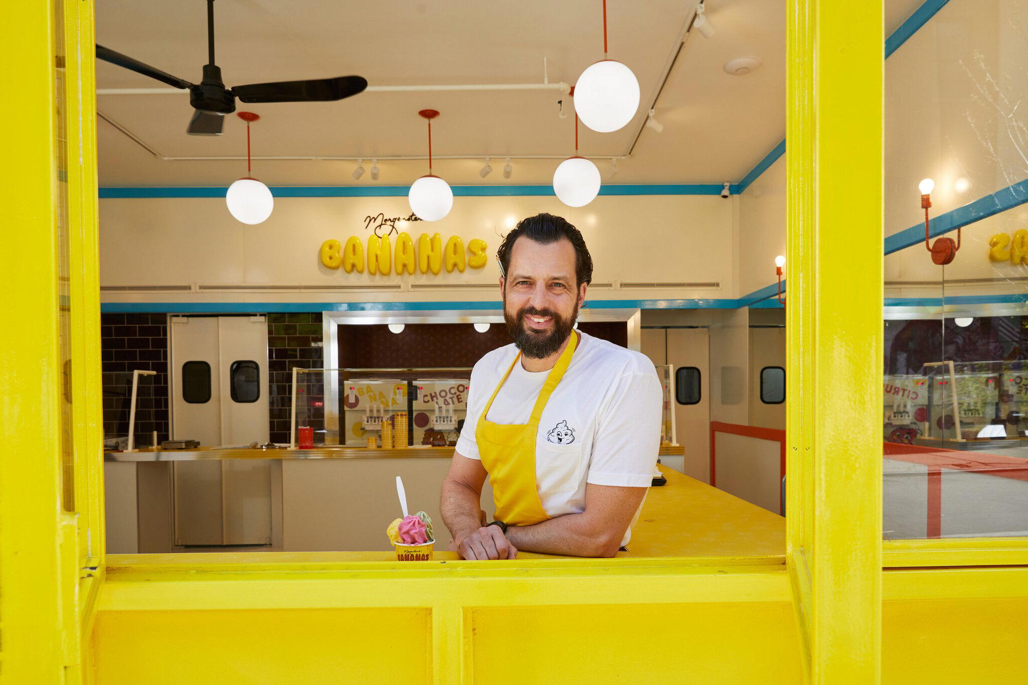 Morgenstern's BANANAS restaurant in New York City, United States
