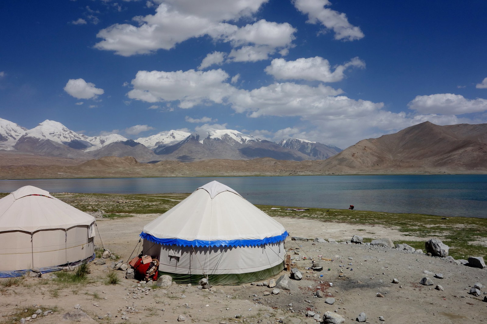 Local Kyrgyz Stall, Karakul Lake, China